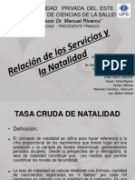 Relación de los Servicios y la Natalidad FINAL.pptx