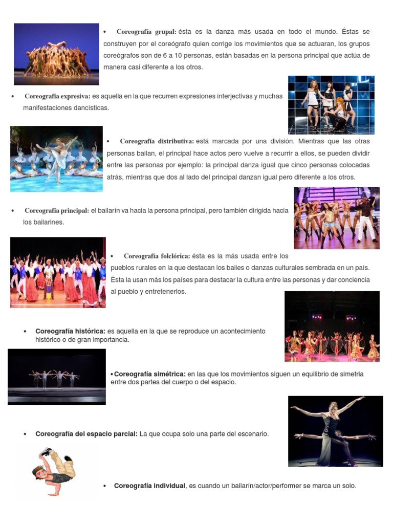 Coreografía Grupal | PDF