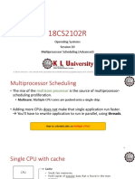 Multiprocessor Scheduling (Advanced)