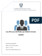 Análisis Las 48 Leyes Del Poder