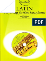 Latin Themes For Alto Saxophone