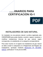 Manual - Seminarios para Aplicar A La Certificacion IG1