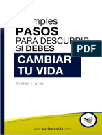 3 Simples Pasos para Descubrir Si Debes Cambiar Tu Vida PDF