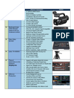 Sony PXW-X70: Product Name Product Highlights Photo