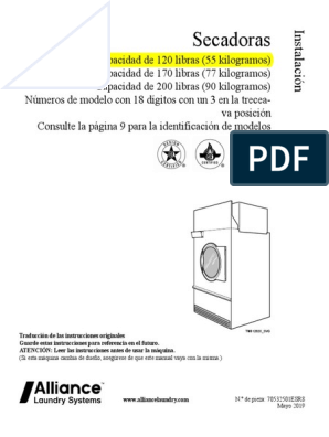 Secadoras industriales individuales serie UT