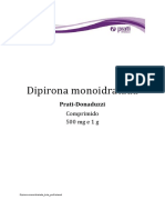 Dipirona monohidratada