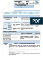 Sesión de Aprendizaje 22-3º