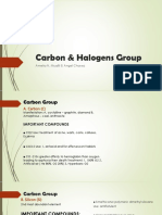 Carbon & Halogens Group: Amelia N. Muallil & Angel Chavez