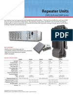 Repeater Units: DHR, DLR and DMR Series