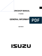General Information: Workshop Manual