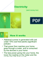 Saving Electricity: (And Money Too)