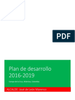 Plan de Desarrollo Municipal Campo de La Cruz 2016-2019