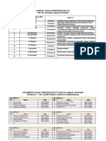 Jadwal Dan Daftar Kelompok TT Agustus 2019 Revisi