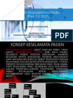 Konsep Keselamatan Pasien