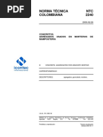 Norma Tecnica Colombiana NTC 550 | PDF | Materiales