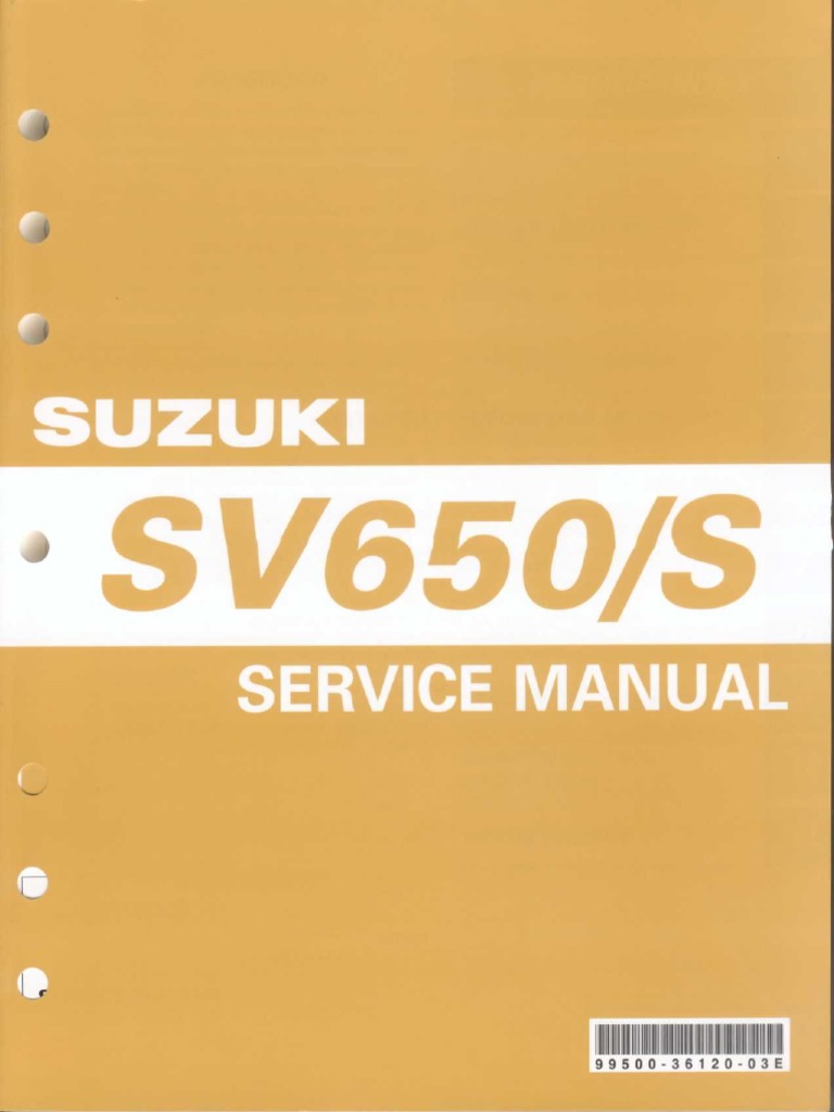 SV650 SERVICE MANUAL PDF visual data 4