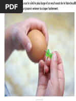 12. Percez Un Petit Trou Sur Le Côté Le Plus Large d’Un Oeuf