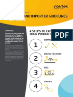 Exporter Guidelines Philippines