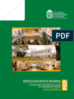 Proyecto Educativo de Programa PDF