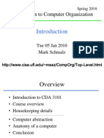 CDA3101 L01 Introduction MSS