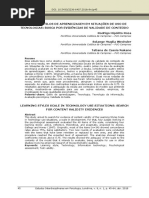 ESCALA DE ESTILOS DE APRENDIZAGEM EM SITUAÇÕES DE USO DE TECNOLOGIAS
