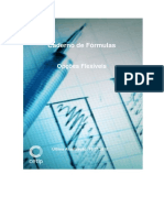 Caderno de fórmulas opções financeiras