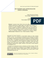 FREITAS, Luana F. de; COSTA, Cynthia B. Machado Contista Em Antologias Em Língua Inglesa