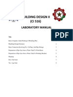 Building Design Ii (Ci 516) : Laboratory Manual