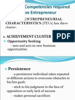 Lesson 1: - Competencies Required of An Effective Entrepreneur
