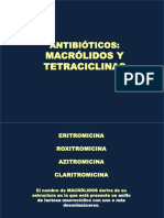 Macrólidos y Tetraciclinas