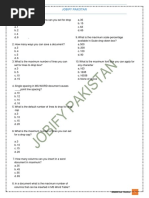 Solved Computer MCQs For UDC/LDC MS OFFICE