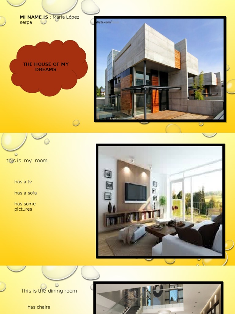 My Dream House Description | PDF