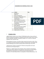 AP State Mineral Policy 2013