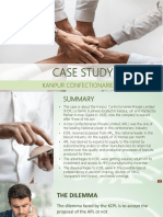 Case Study Analysis: Kanpur Confectionaries Private Limited