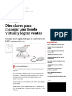 Diez Claves para Manejar Una Tienda Virtual y Lograr Ventas - ForTUNA WEB