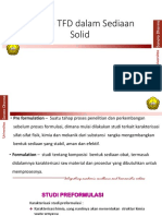 Konsep TFD Dalam Sediaan Solid: Rini Dwiastuti