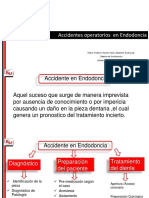 Accidentes Operatorios en Endodoncia