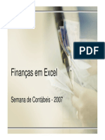 Finanças Excel - Capitalização Dinheiro