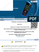 Manual para Medidor de Distancias Con Laser