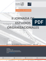 II Jornadas de Estudios Organizacionales Ponencias