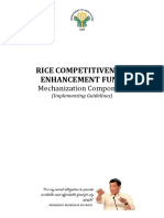 Rice Competitiveness Enhancement Fund: Mechanization Component