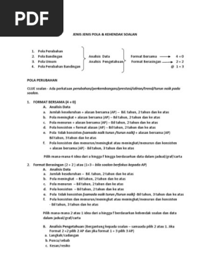 Jenis Jenis Pola Pengajian Am Semester 3 Pdf