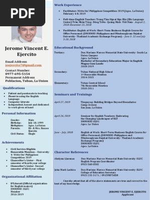 Resume