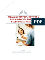 Escalas y Test de Valoración Aplicativos A Dominios PDF