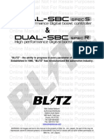 Blitz SBC Manual