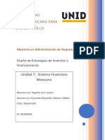 Unidad 7 Sistema Financiero Mexicano. OAGF