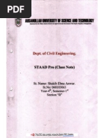 Staad Pro V8i (selectseries 4) Technical Reference Manual