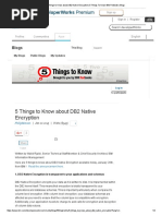 5 Things To Know About DB2 Native Encryption