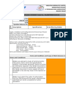 TECHNICAL COMPLIANCE STATEMENT Tender No.: HAL/BKP/99601523/1/18 Name of The Firm HSN/SAC Code GSTN Quotation Reference No