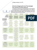 TIM, Matriz Con Descriptores, Aplicación